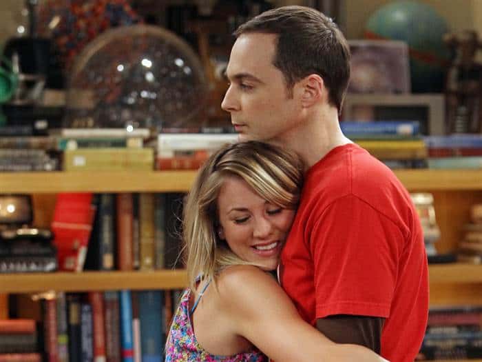 Penny and Sheldon