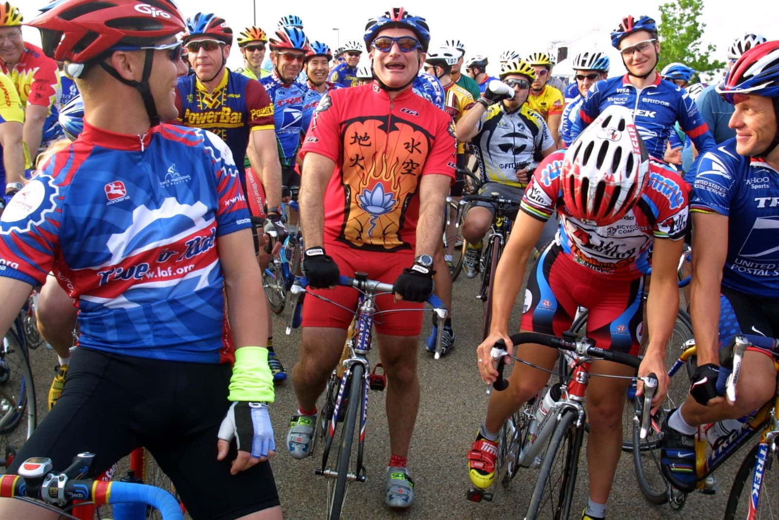 Robin Williams and Lance Armstrong