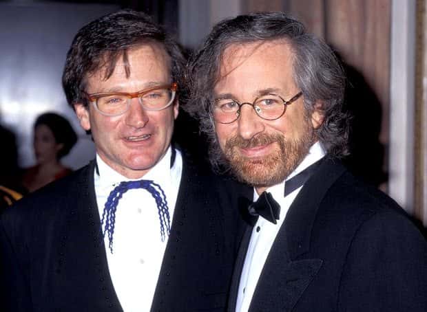 Robin Williams and Steven Spielberg