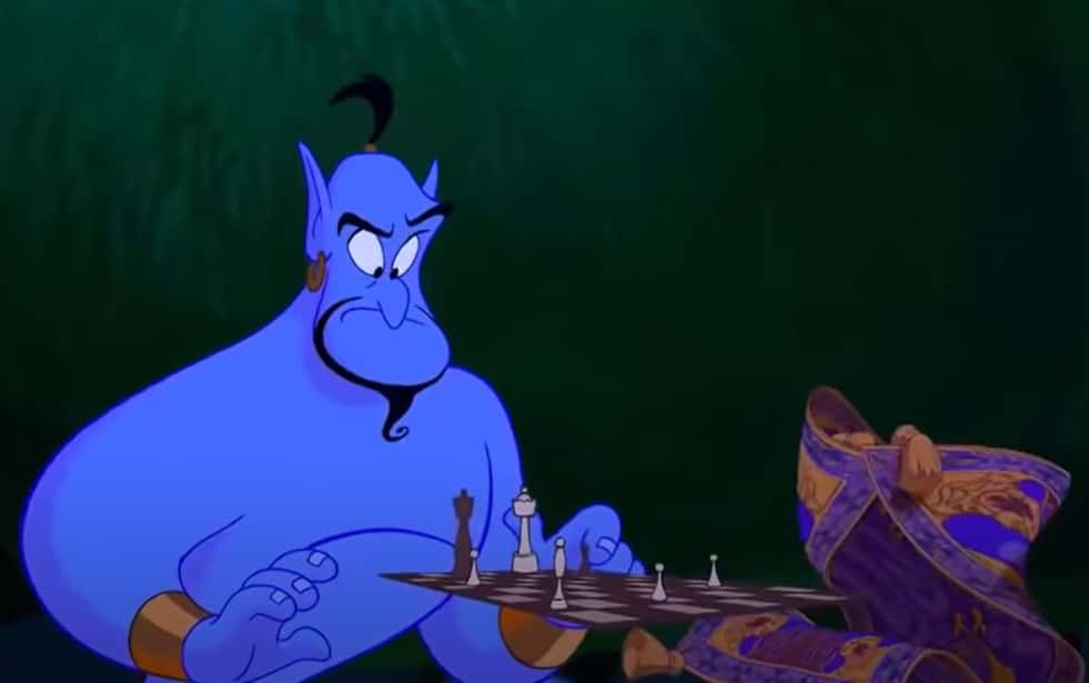 Screenshot from the movie Aladdin (1992) 