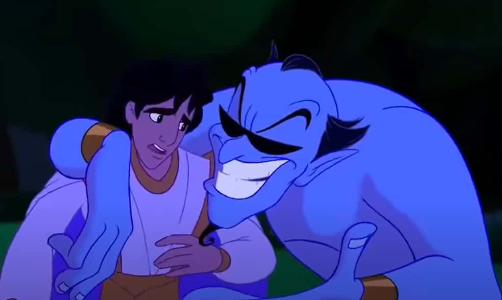 Screenshot from the movie Aladdin (1992) 