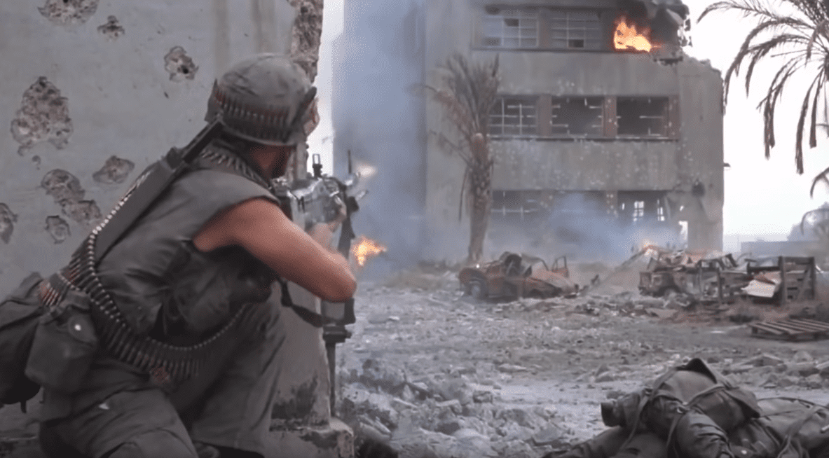 Screenshot from the movie Full Metal Jacket (1987)