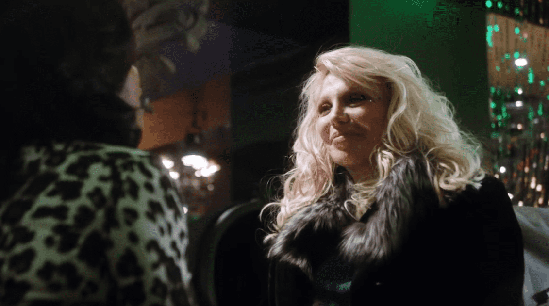 Screenshot of Courtney Love As