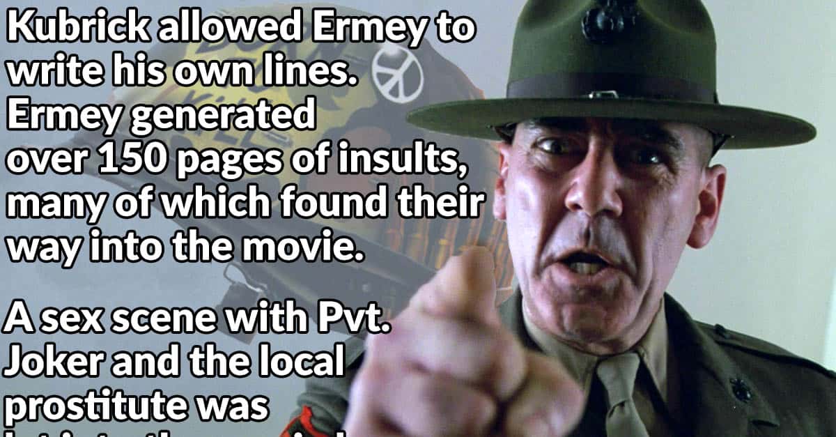 BehindTheScenes Facts About Full Metal Jacket Factinate