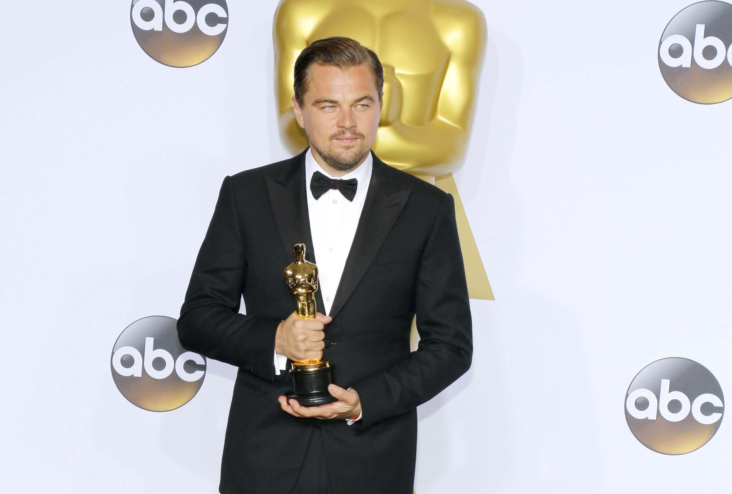 Leonardo DiCaprio at the 88th Annual Academy Awards