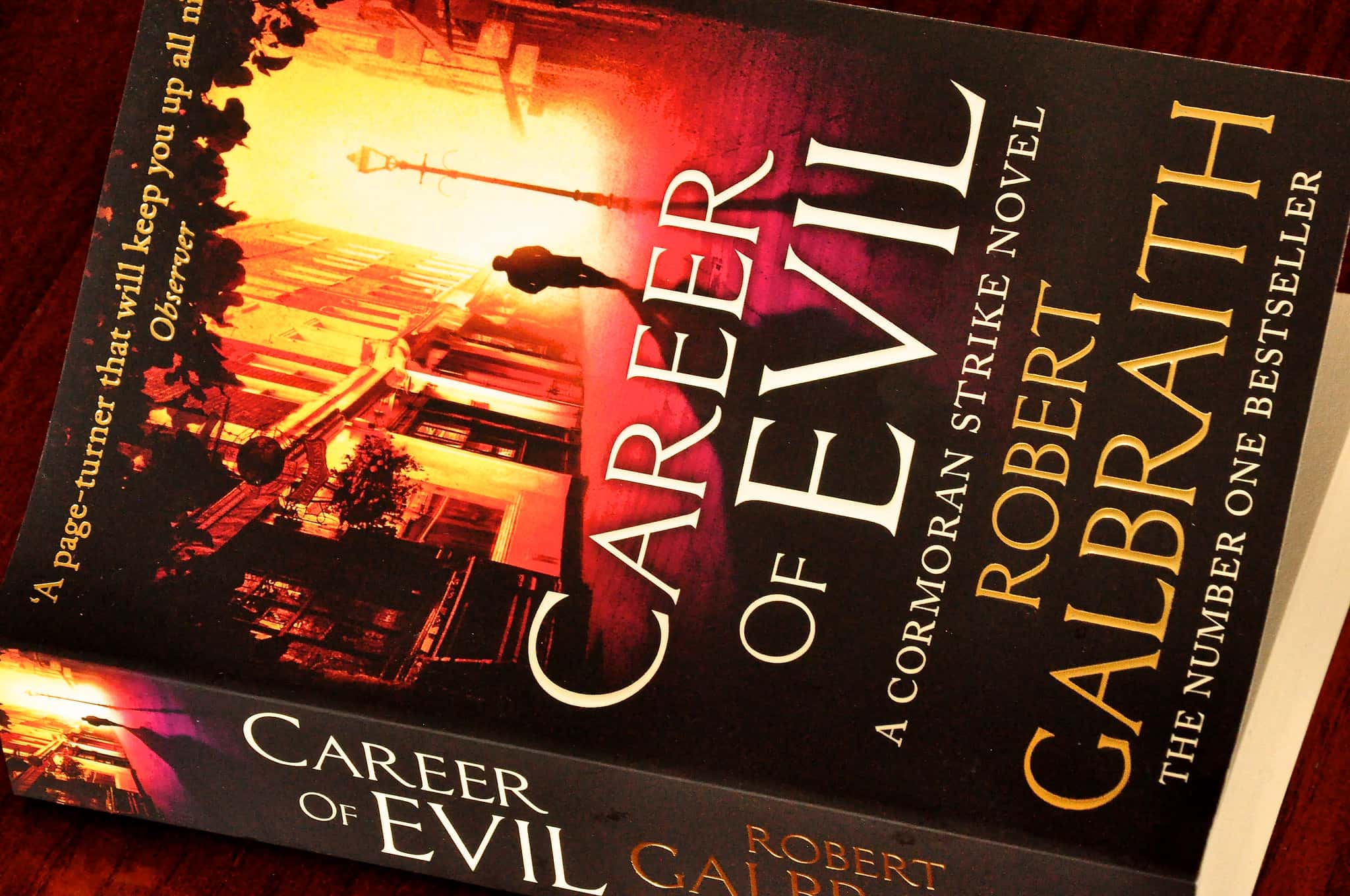 Robert Galbraith, Career Of Evil