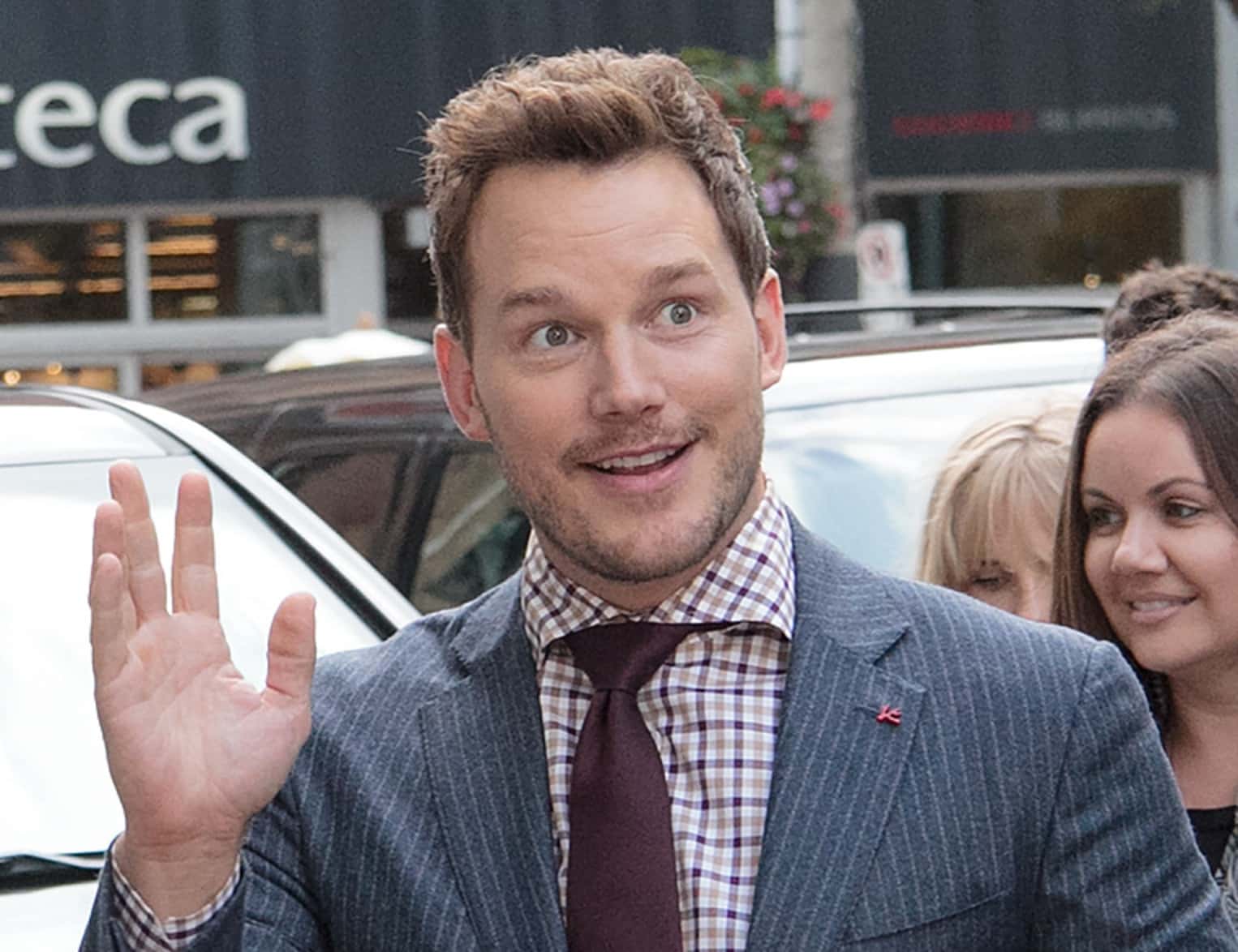 Chris Pratt at the Toronto International Film Festival
