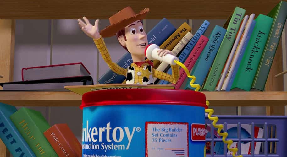 toy story facts - andys books