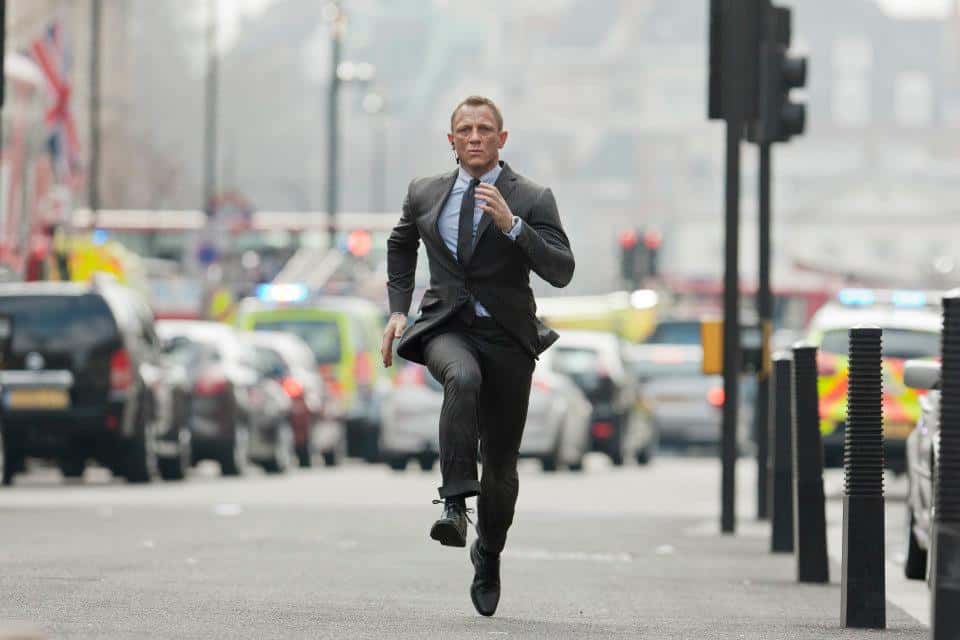 Daniel Craig Running