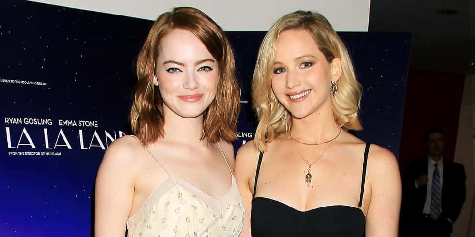 Emma Stone and J Law