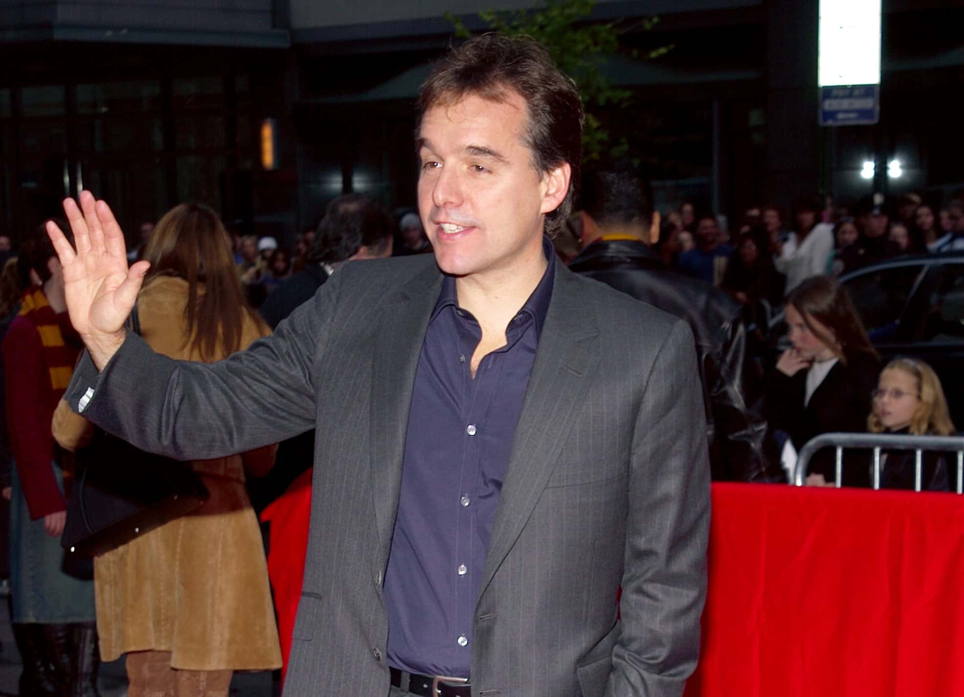 Director Christopher Columbus arrives at the premiere