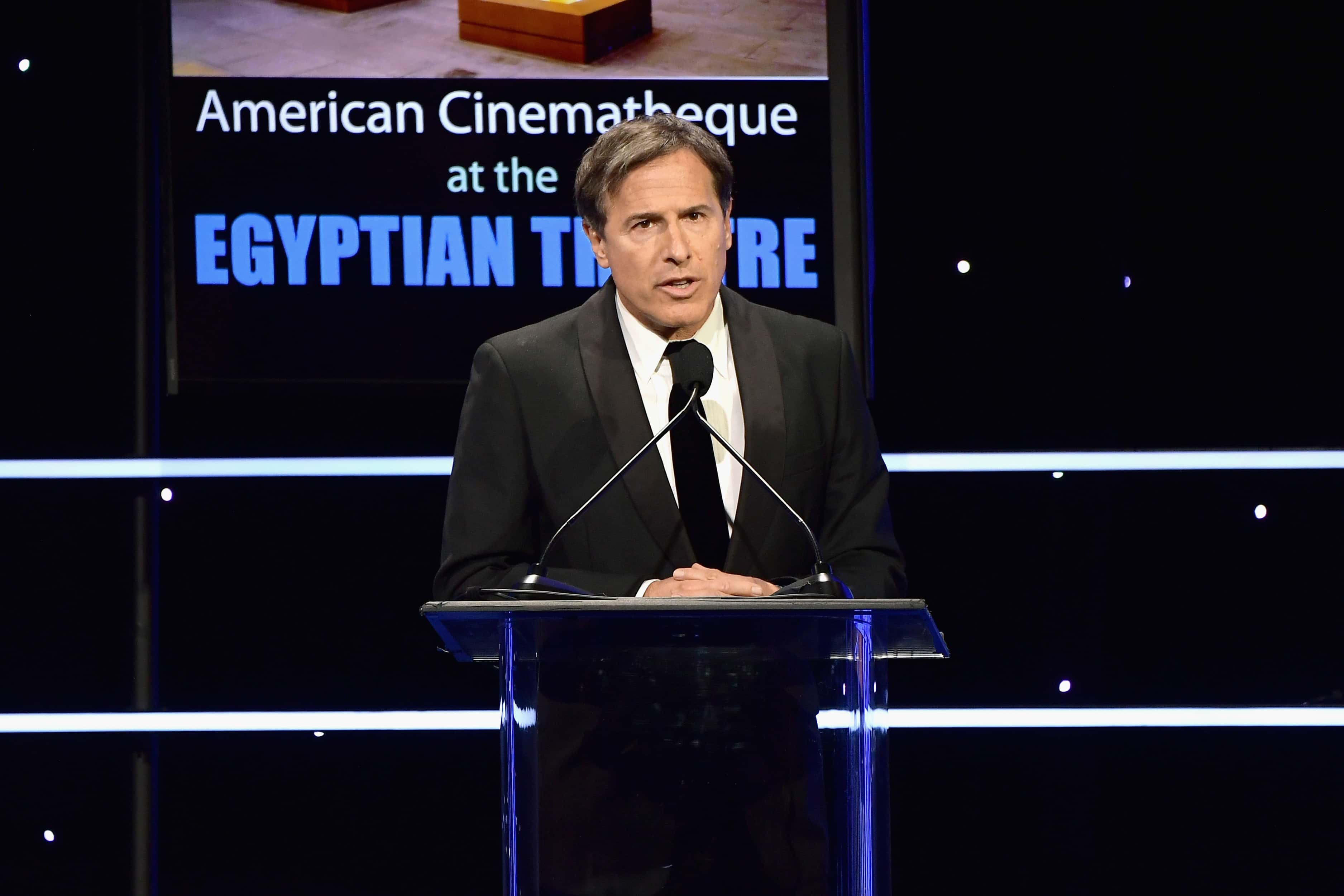 David O. Russell speaks onstage