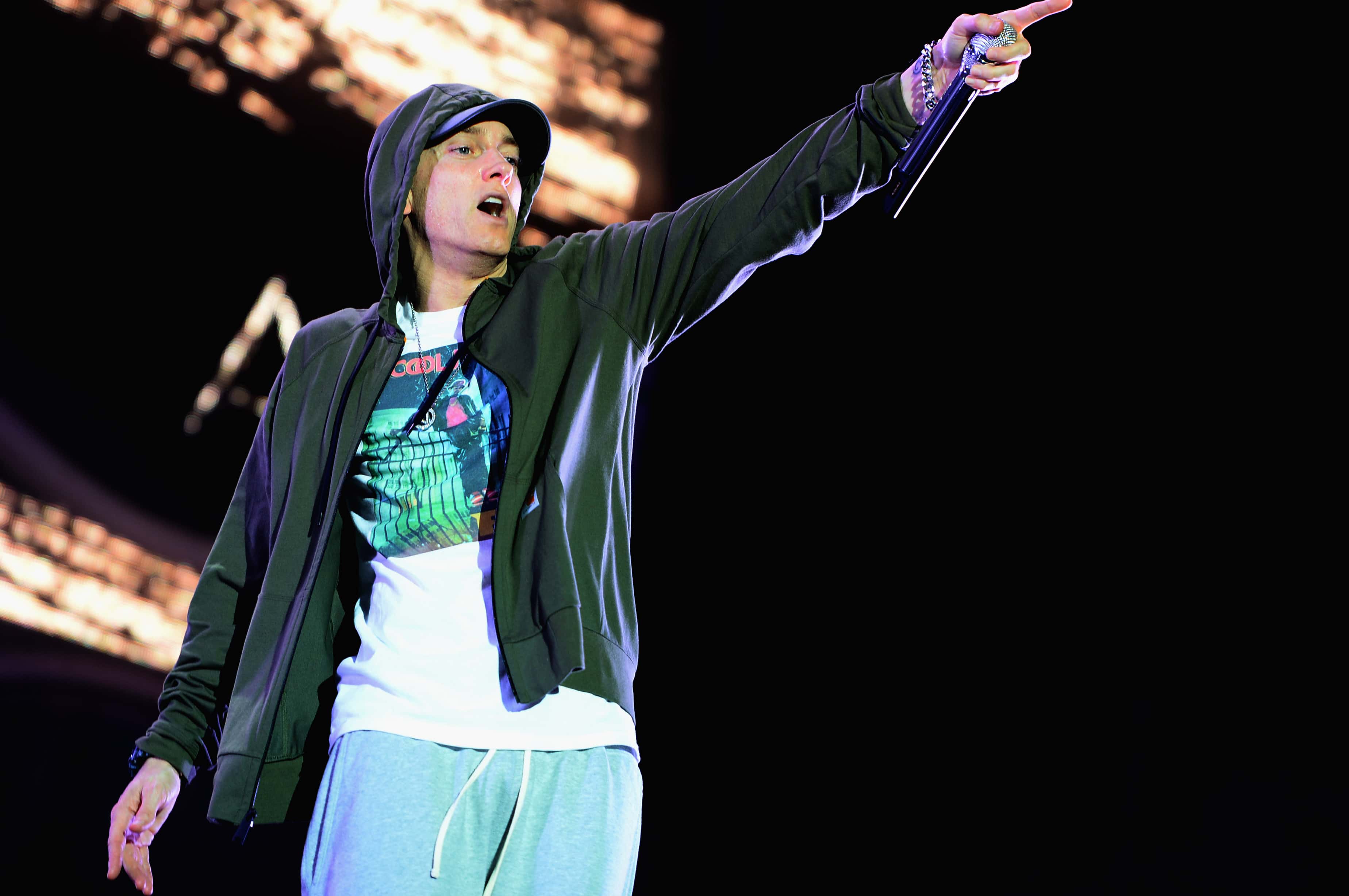 Eminem at Lollapalooza 2014  - Day 1