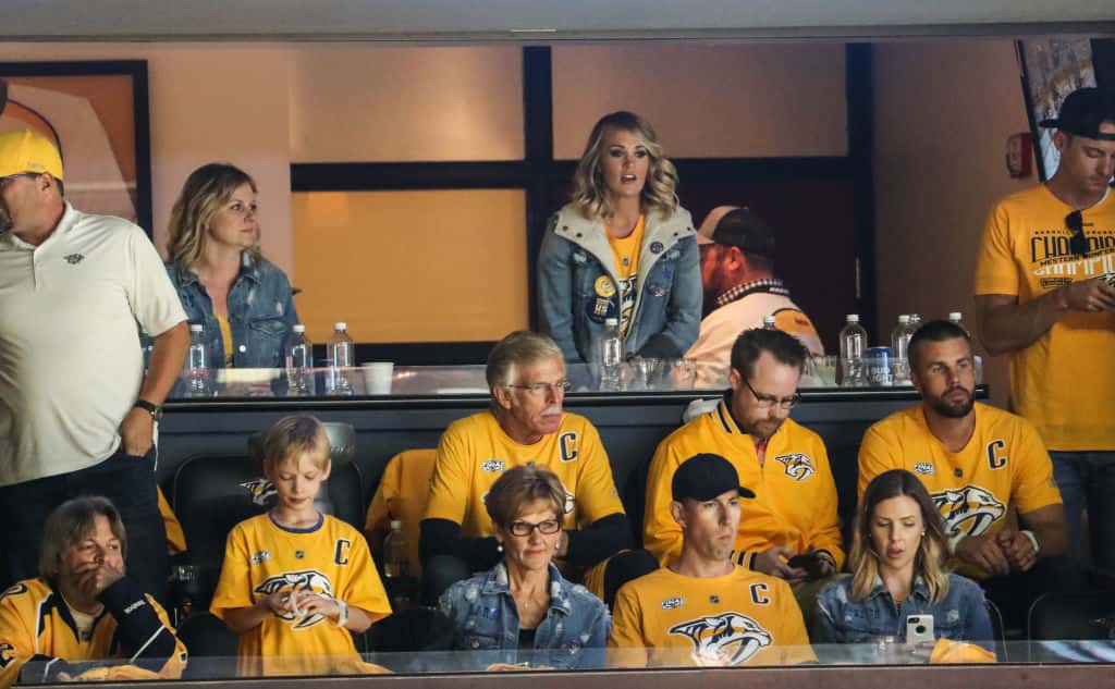 Celebrities Attend The 2017 NHL Stanley Cup Final - Game Four