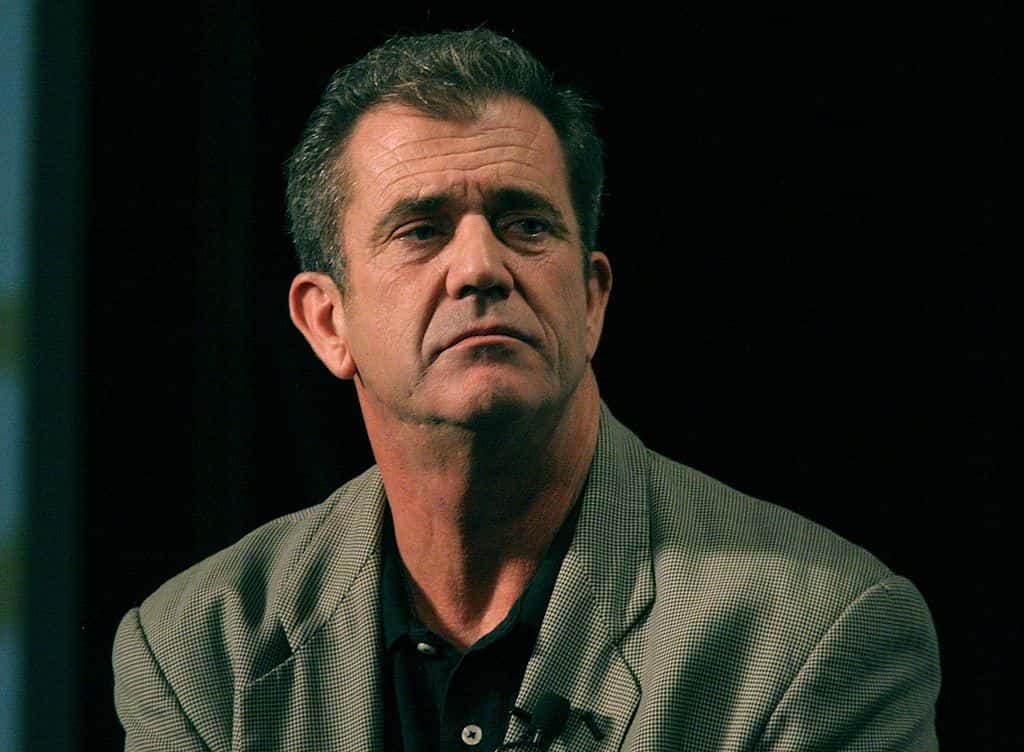Actor Mel Gibson at the Beverly Hills Hilton hotel