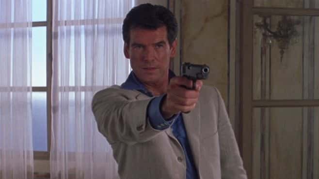 Pierce Brosnan Gun