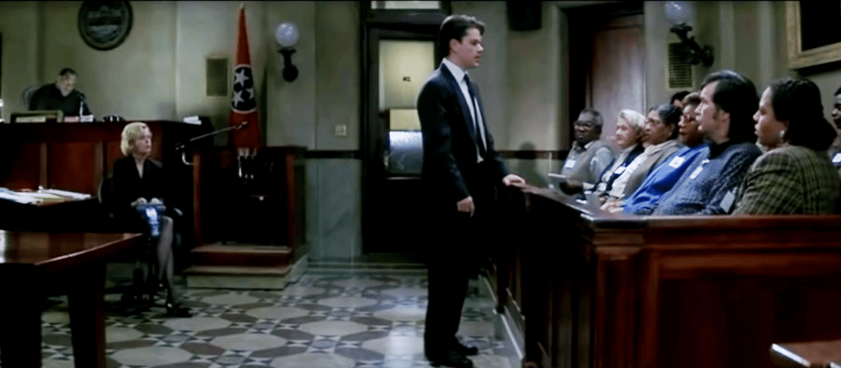 Screenshot from the movie The Rainmaker (1997)