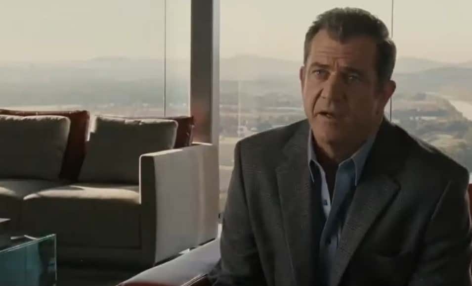 A visually captivating still taken from a pivotal moment in the film Edge of Darkness (2010)