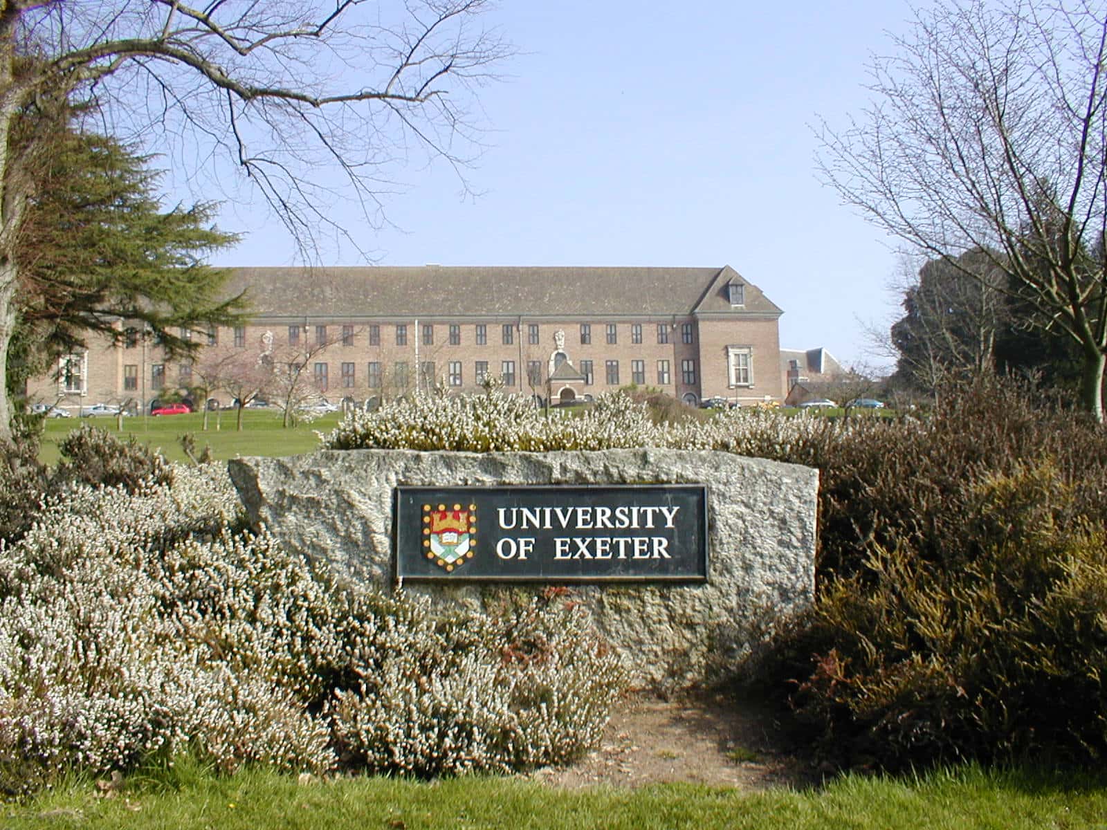 University of Exeter Sign