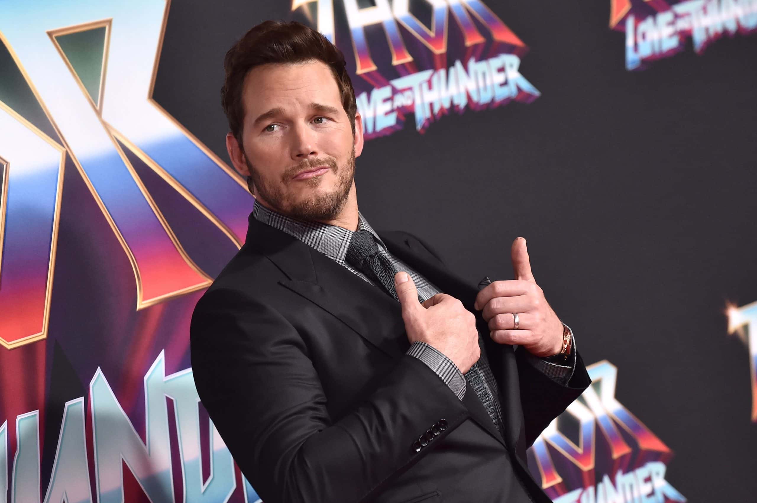 Chris Pratt arrives for the Thor: Love and Thunder World Premiere