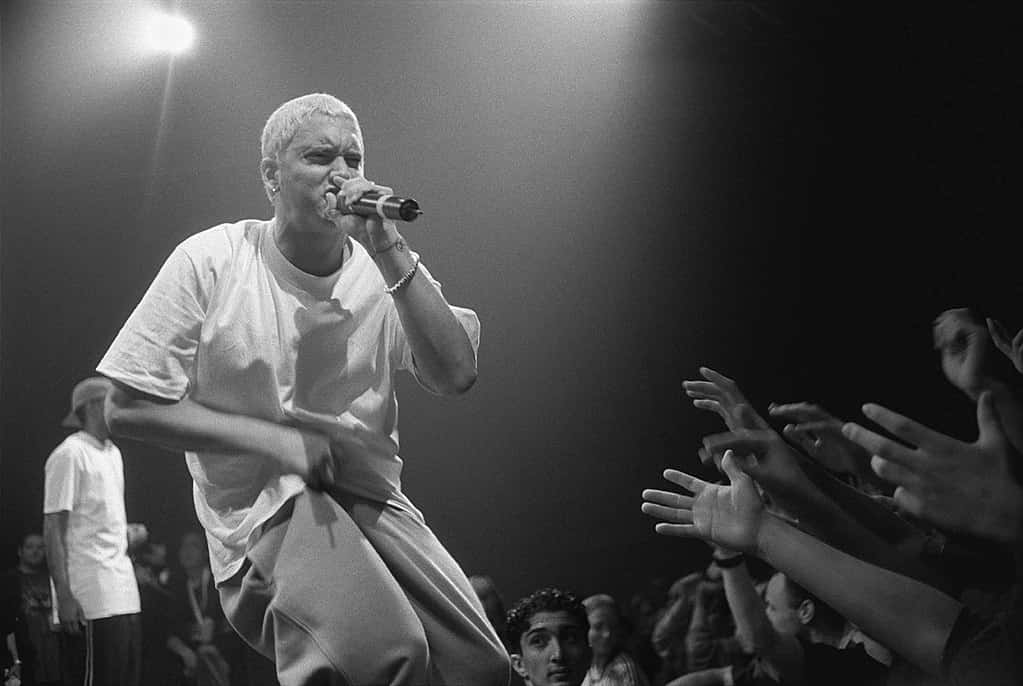 Eminem  on stage