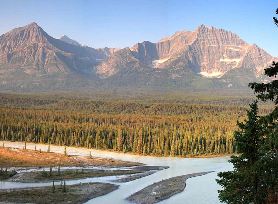 Canadian Rockies mountain