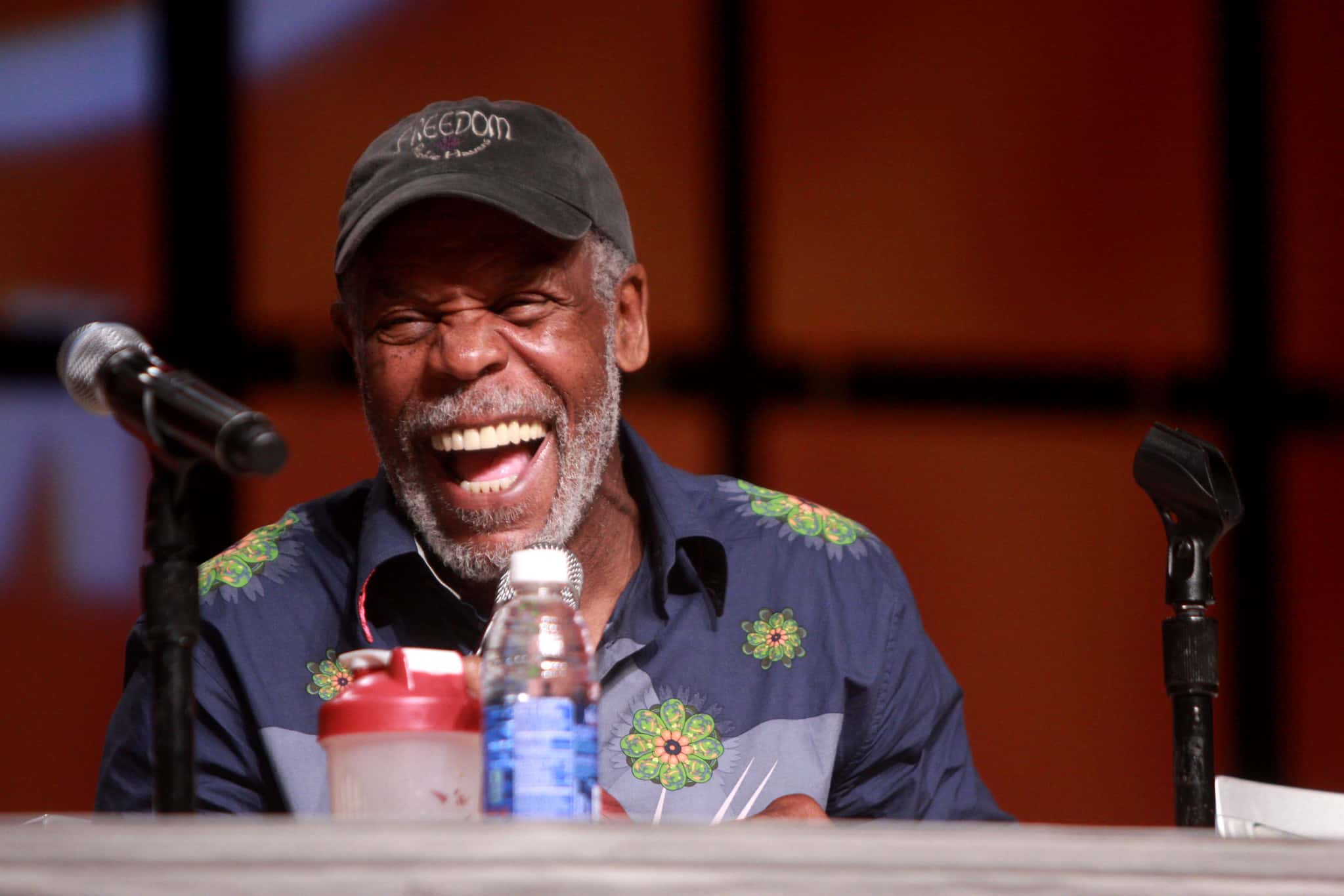 Danny Glover laughing 