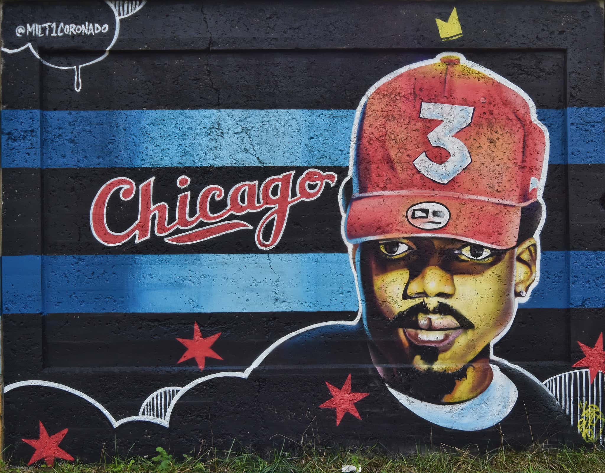 Chance the Rapper mural