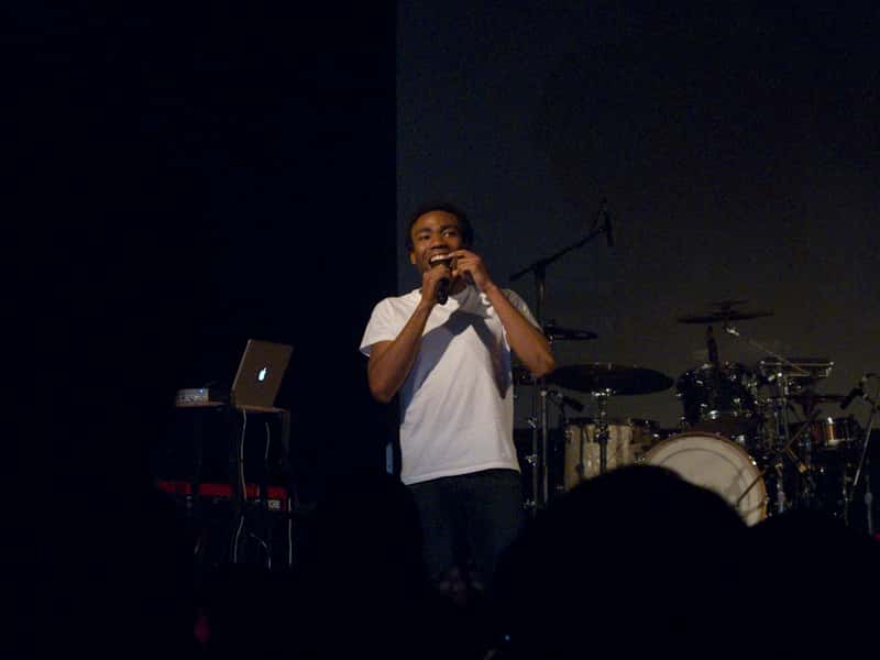 Donald Glover on stage