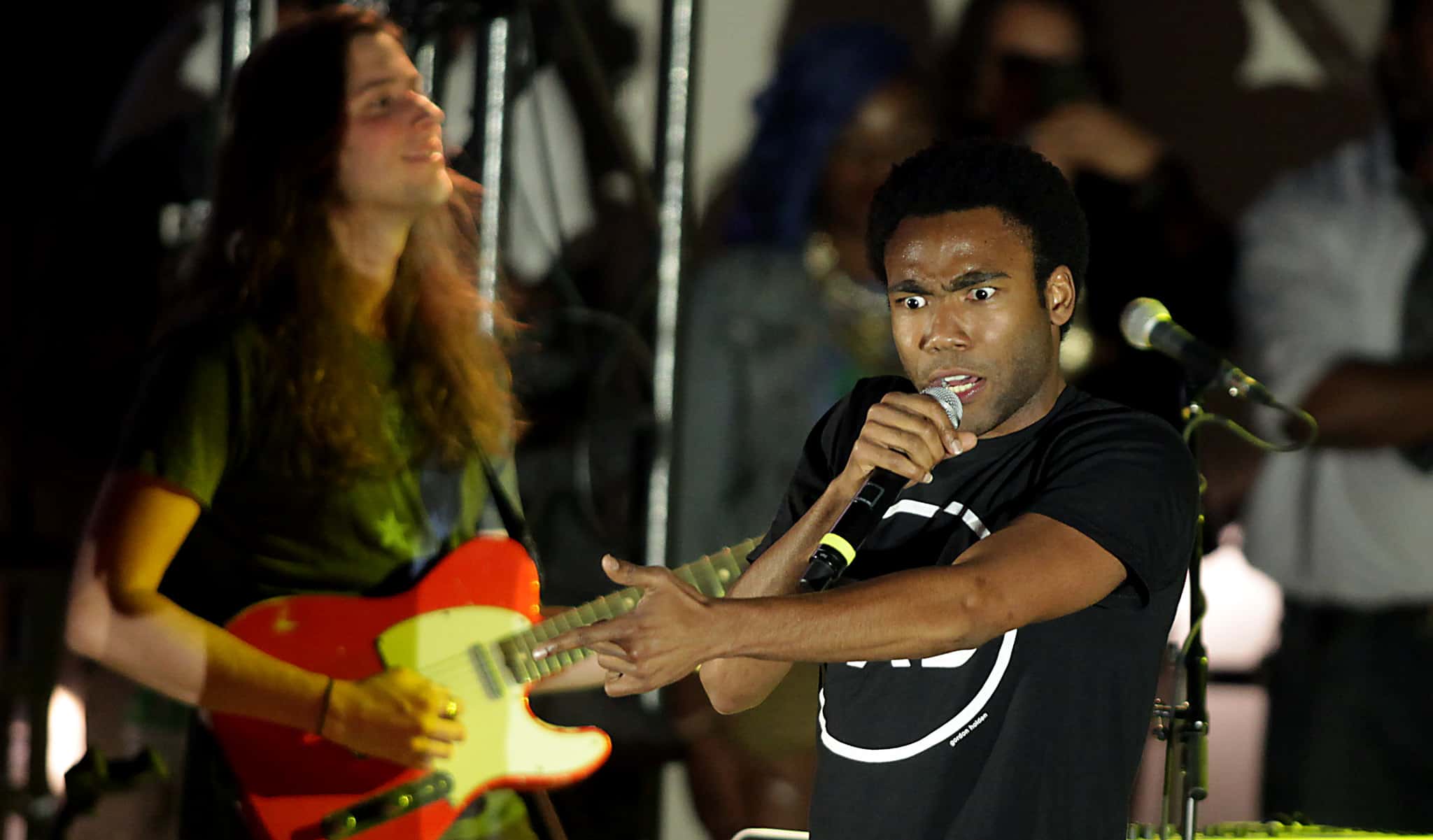Childish Gambino on stage