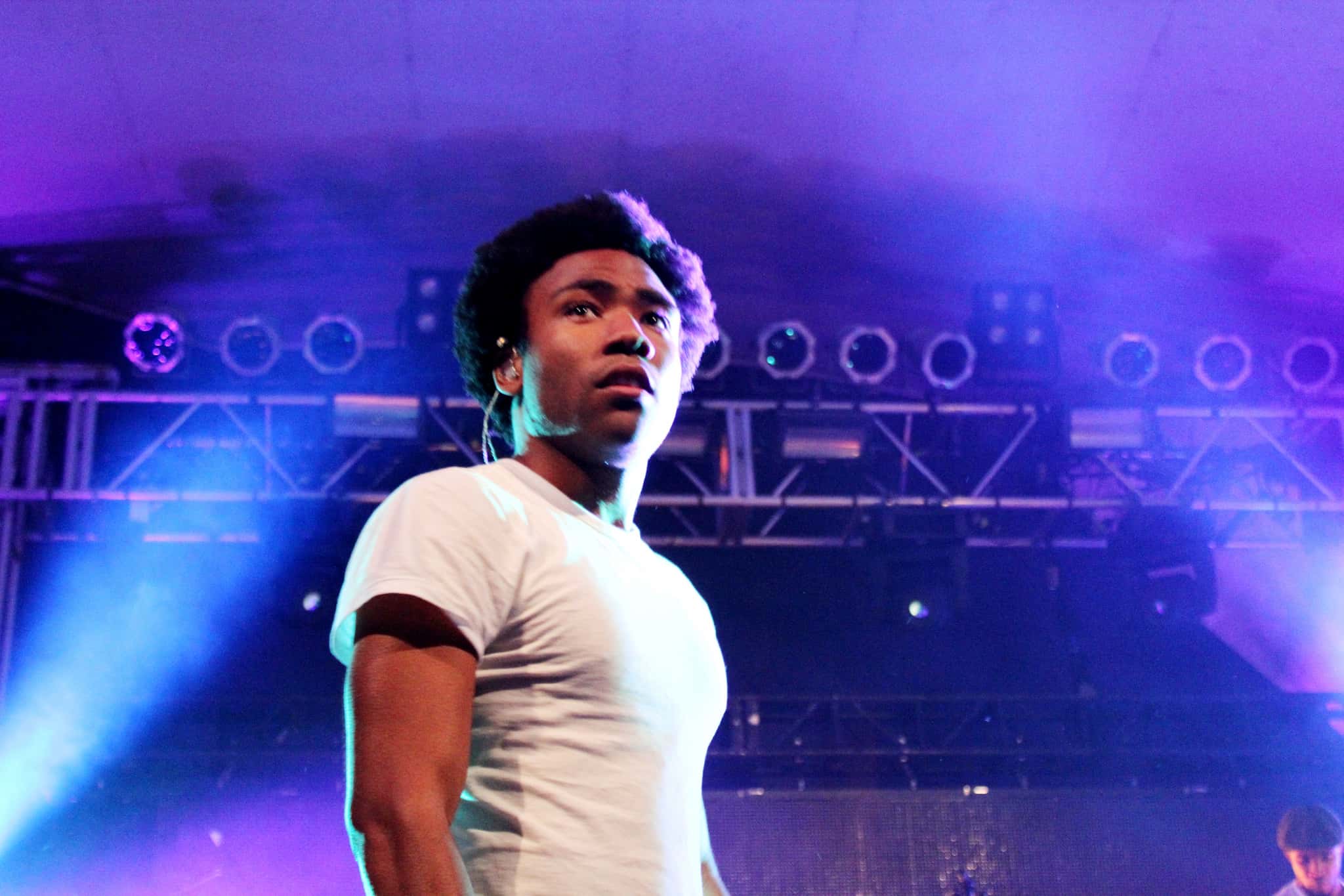 Childish Gambino on stage