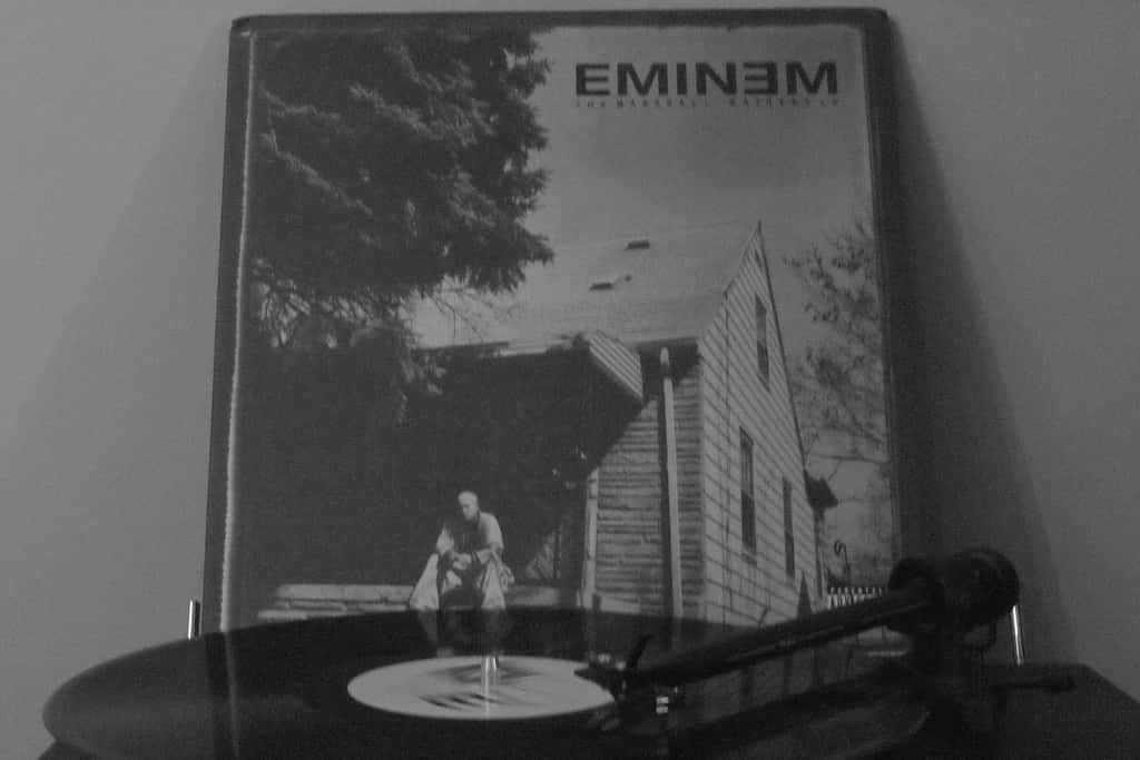 Eminem album cover