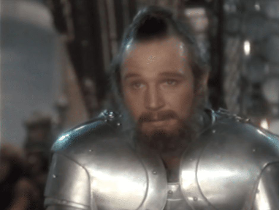 Screenshot from the movie Excalibur (1981)