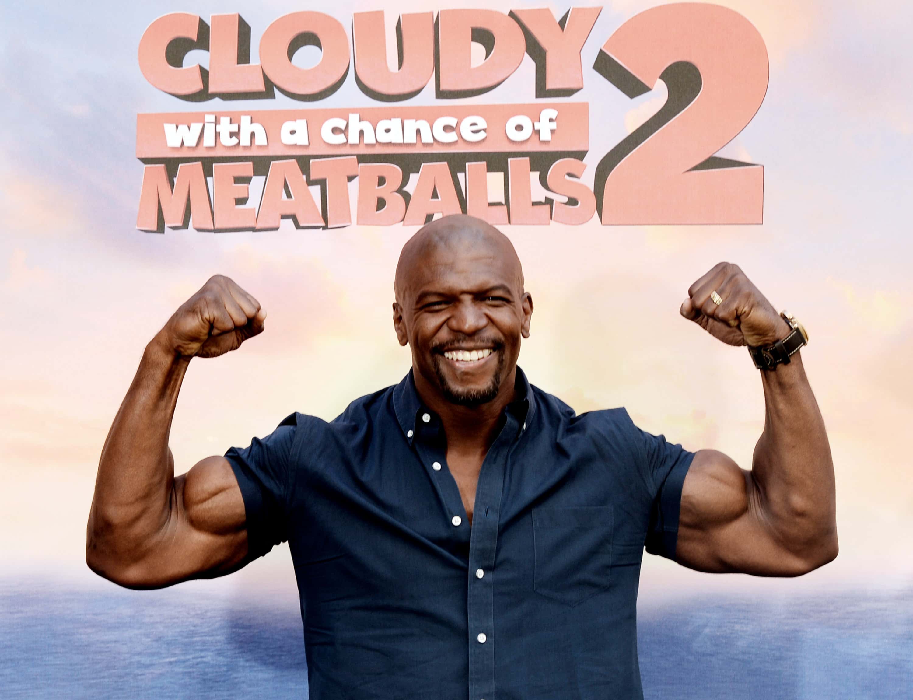Terry Crews Columbia Pictures' "Cloudy With A Chance Of Meatballs 2" - Photo Call