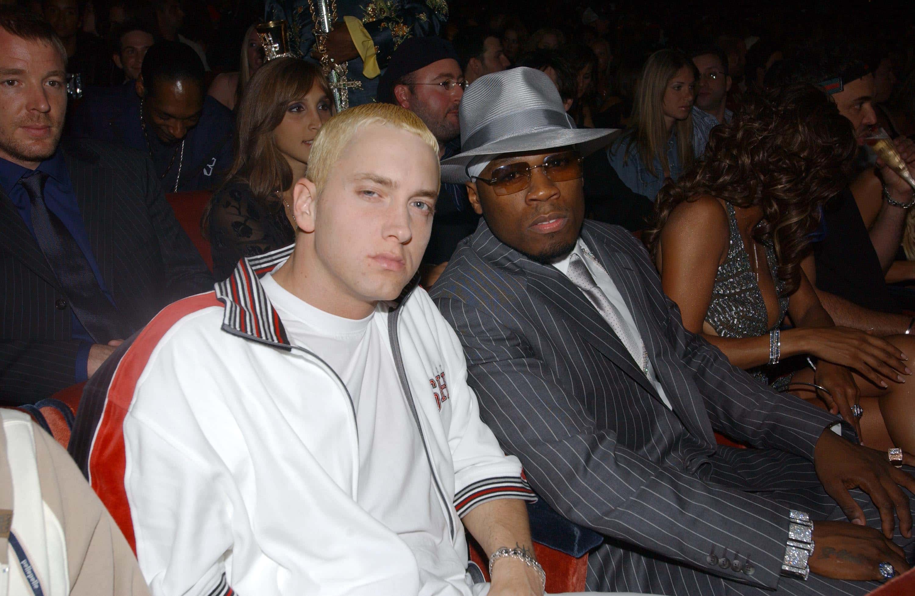 Eminem and 50 Cent 