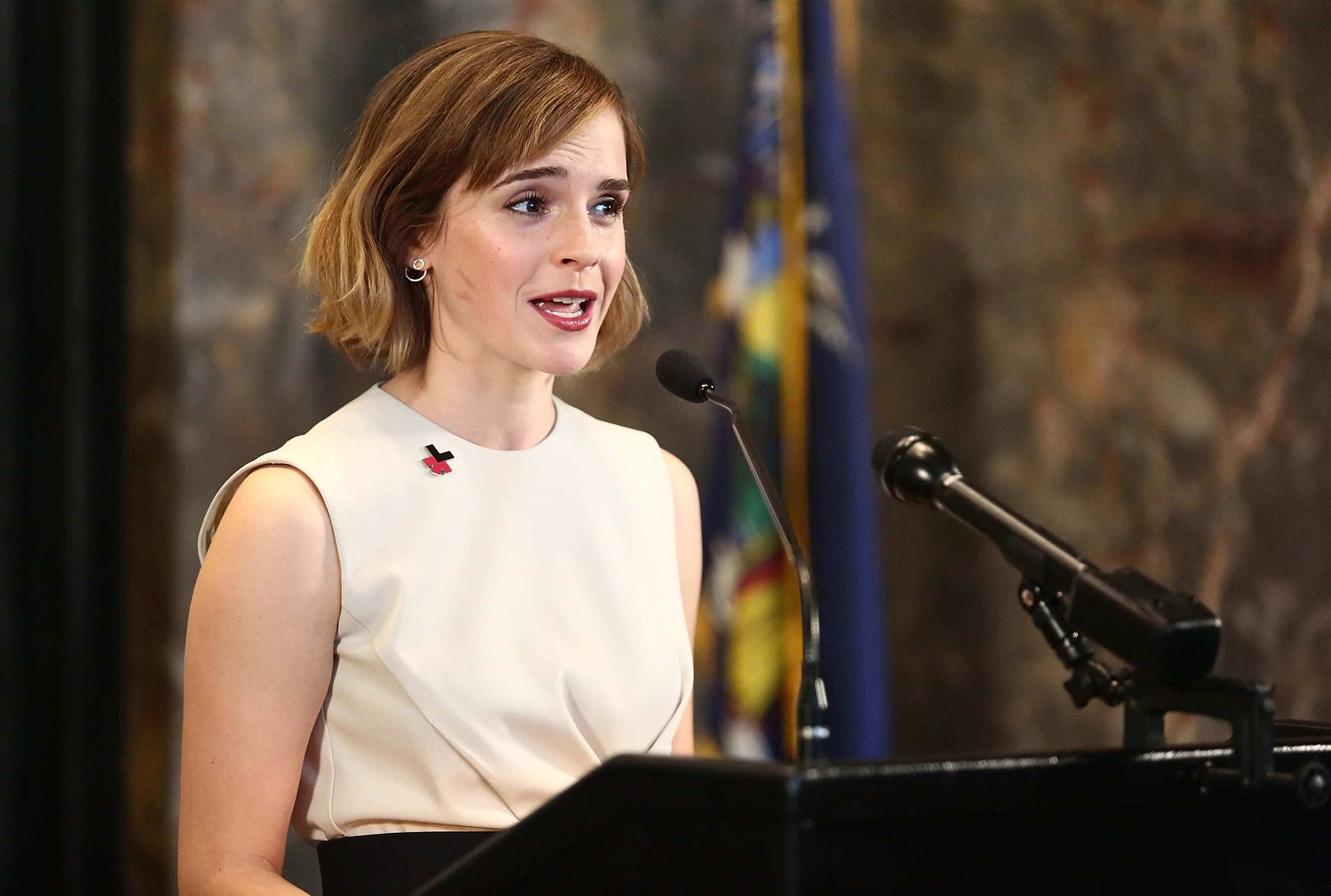 Emma Watson And Chirlane McCray Light The Empire State Building
