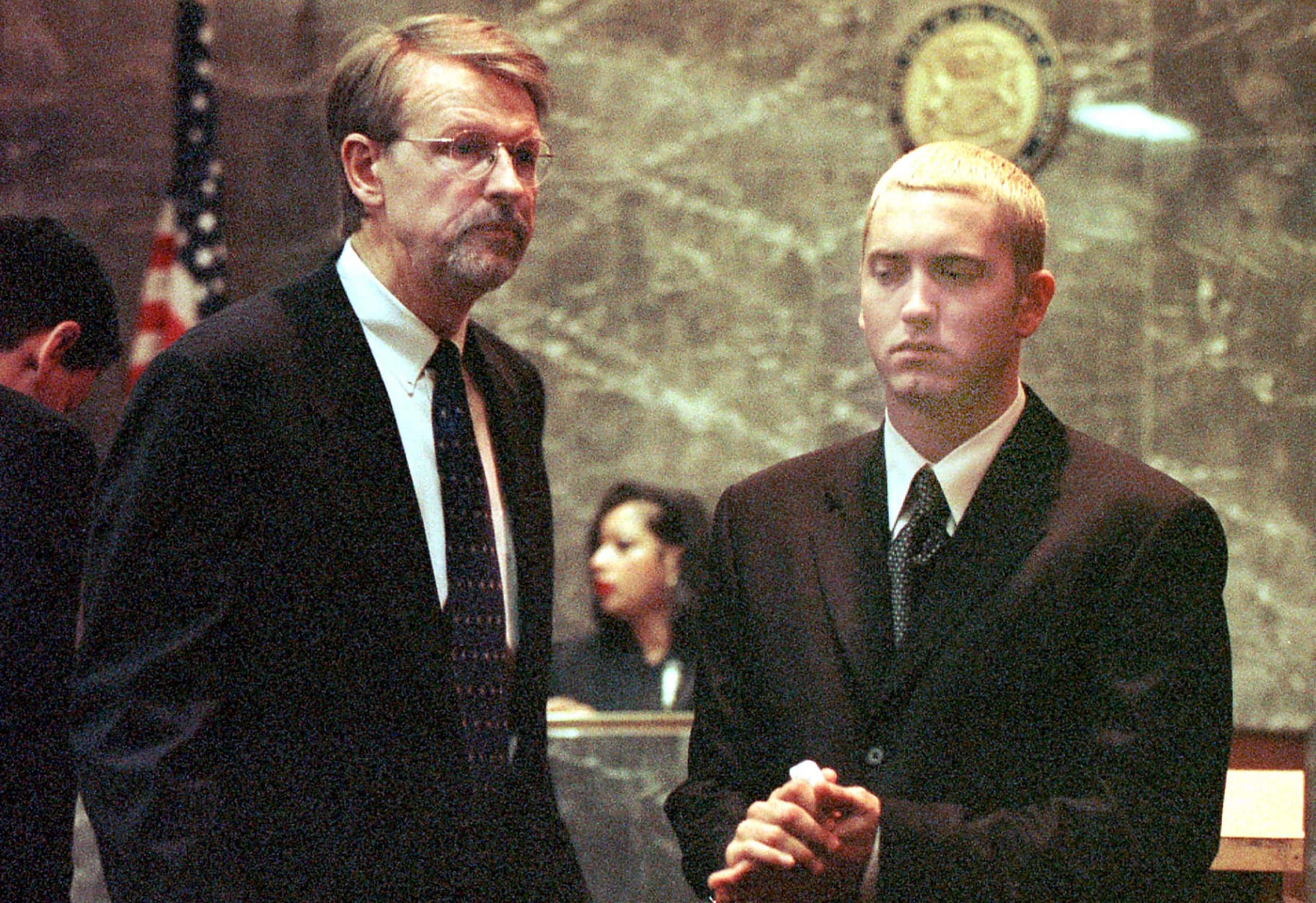 Eminem in court