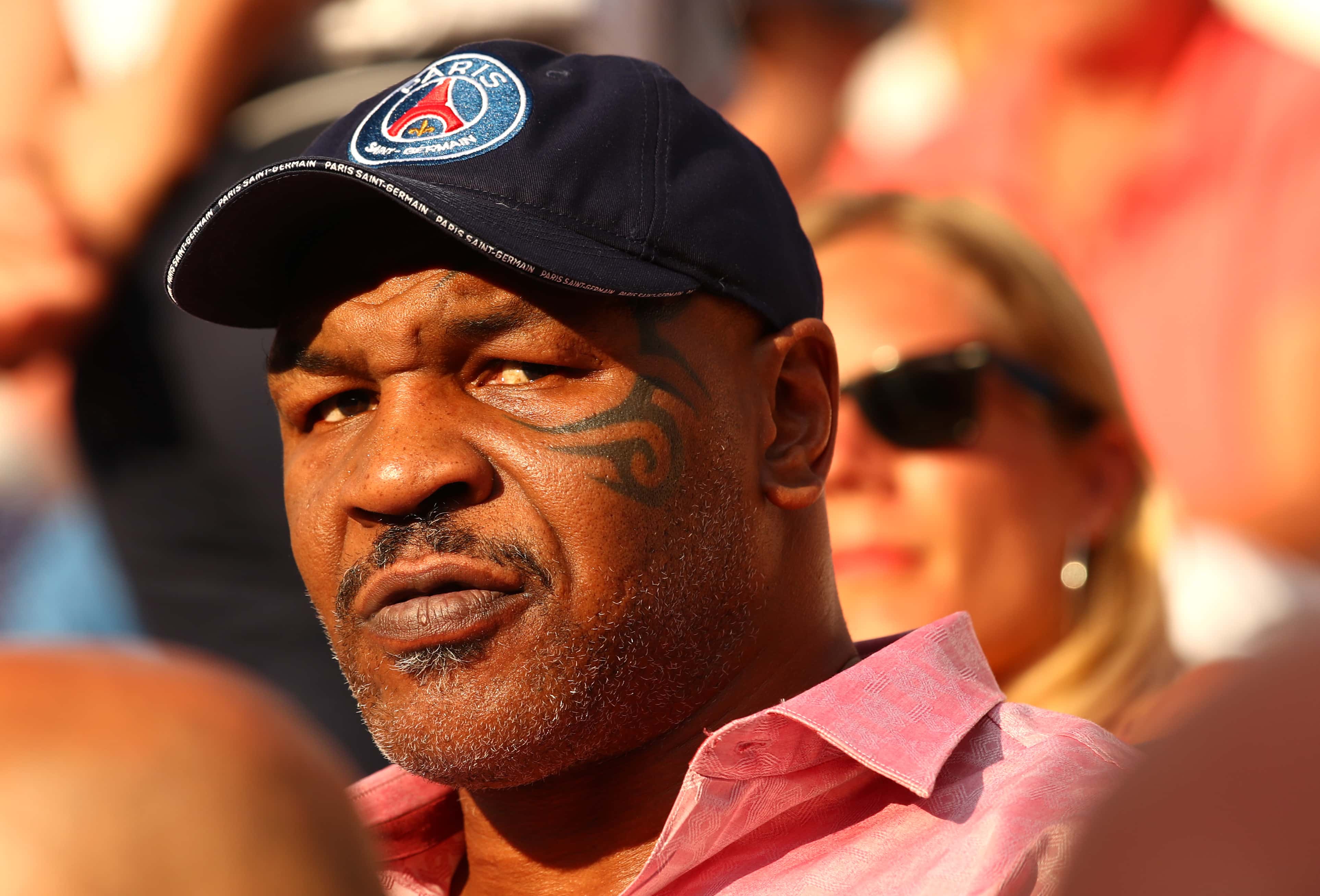 Mike Tyson at 2018 French Open - Day Seven