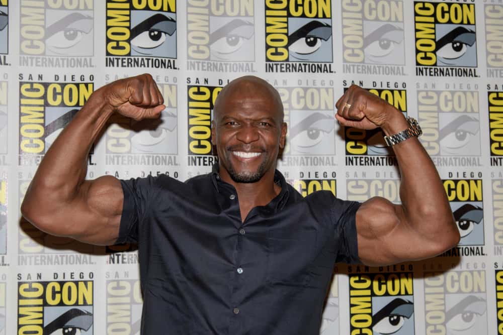 Terry Crews posing for a photo