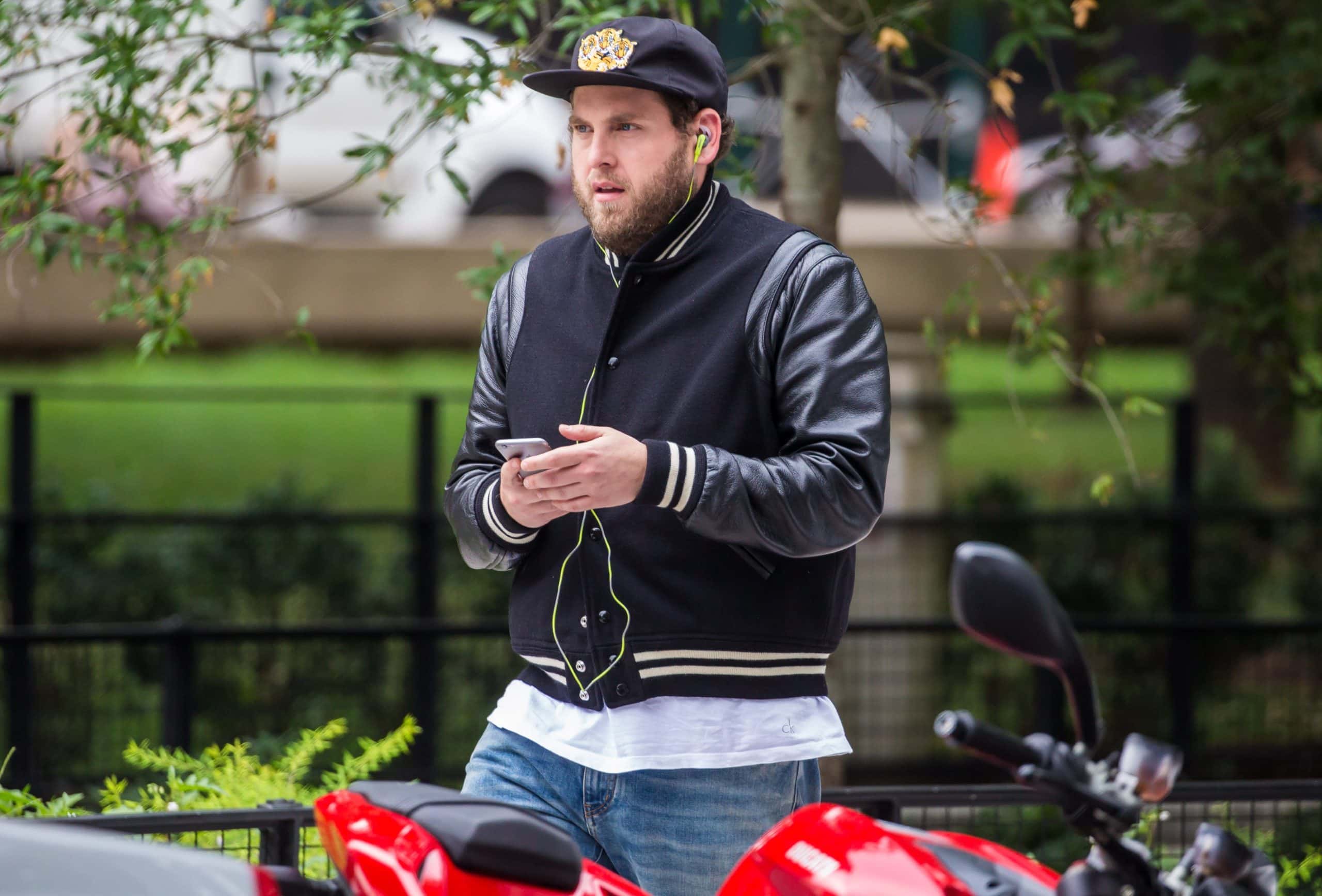 Portrait Photo of Jonah Hill in East Village New York City