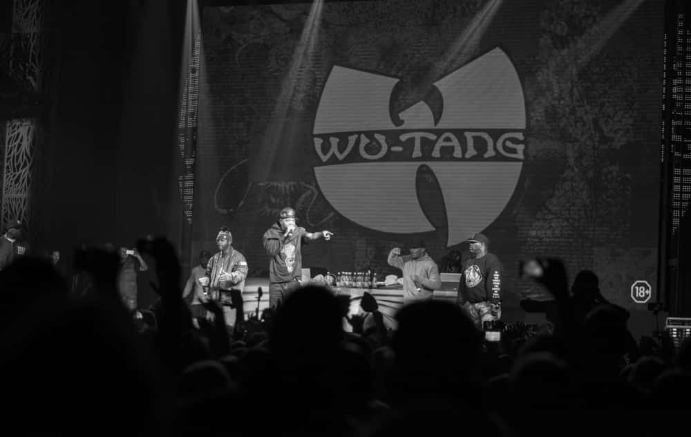 Wu-Tang Clan performing live in night club
