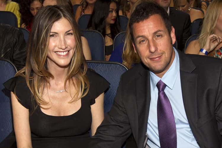 Jacquiline and Adam Sandler