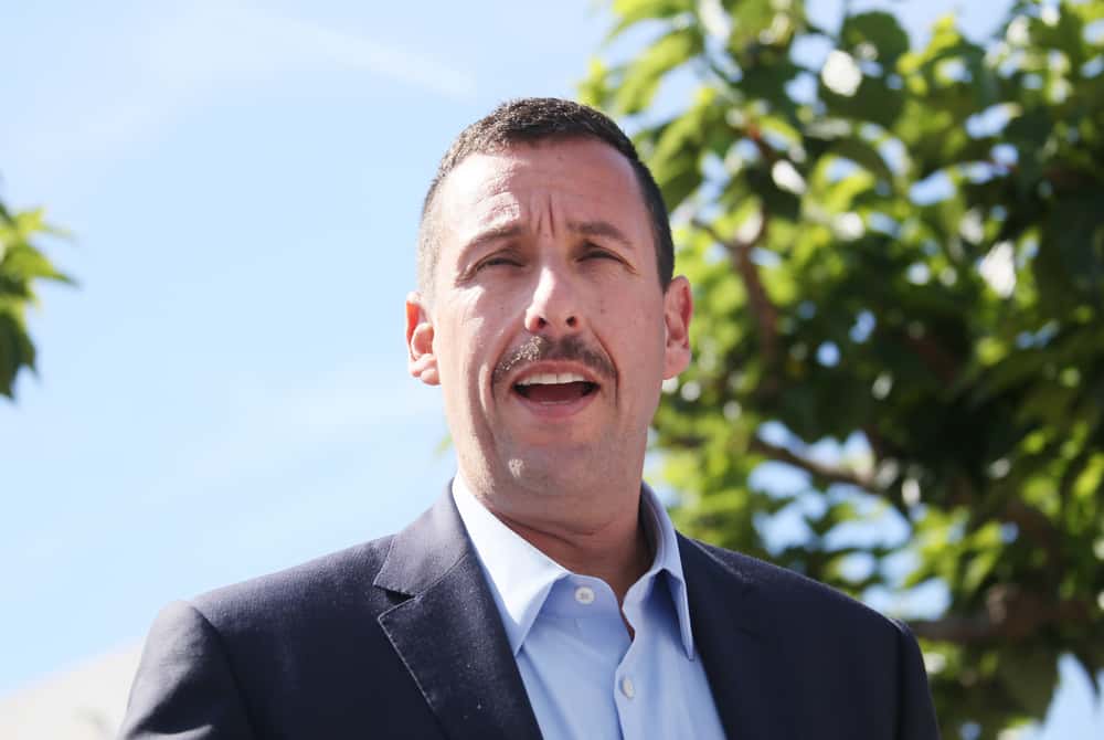 Adam Sandler attends the 70th annual Cannes Film Festival