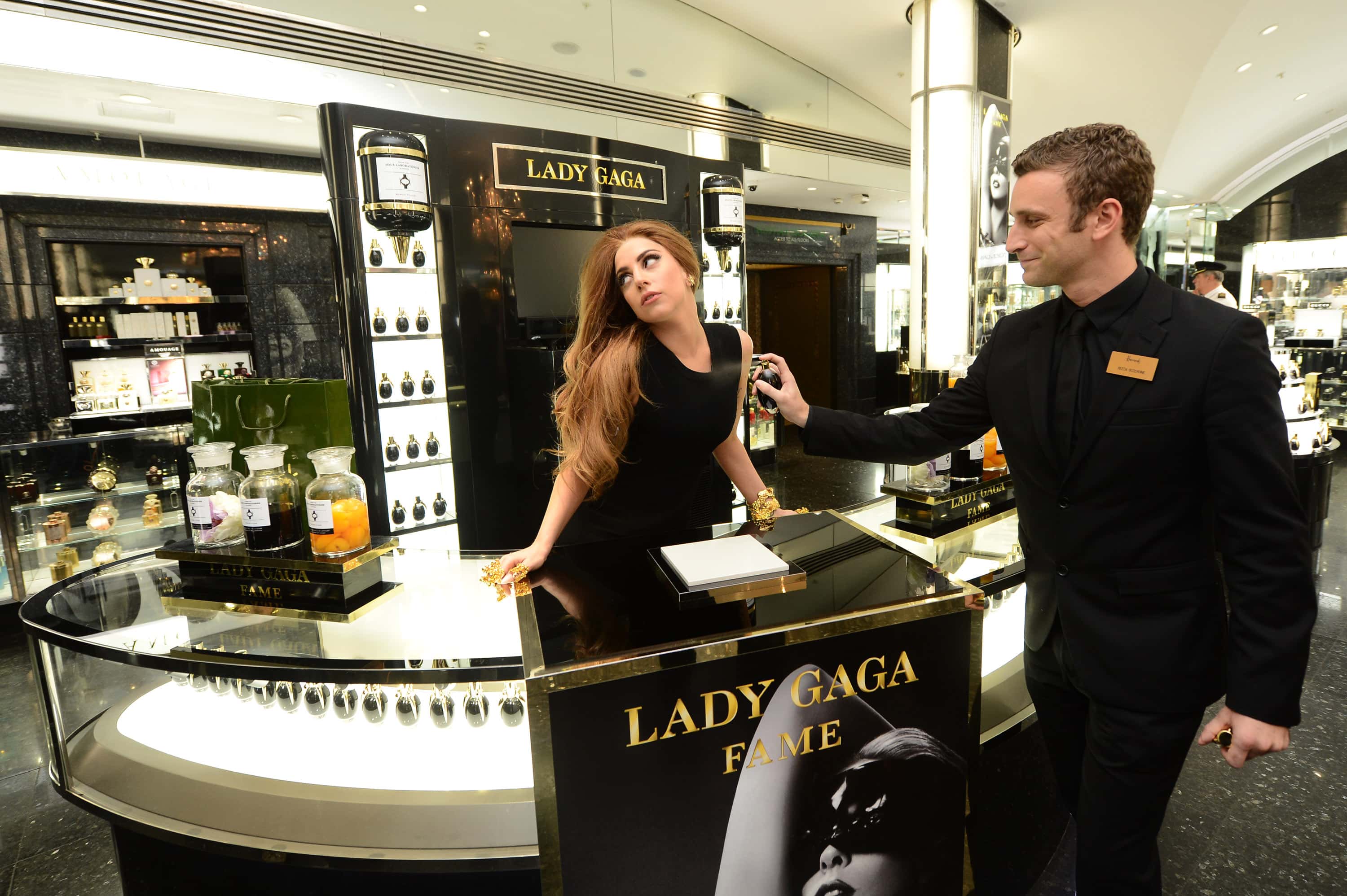 launch of debut Lady Gaga fragrance - 2012
