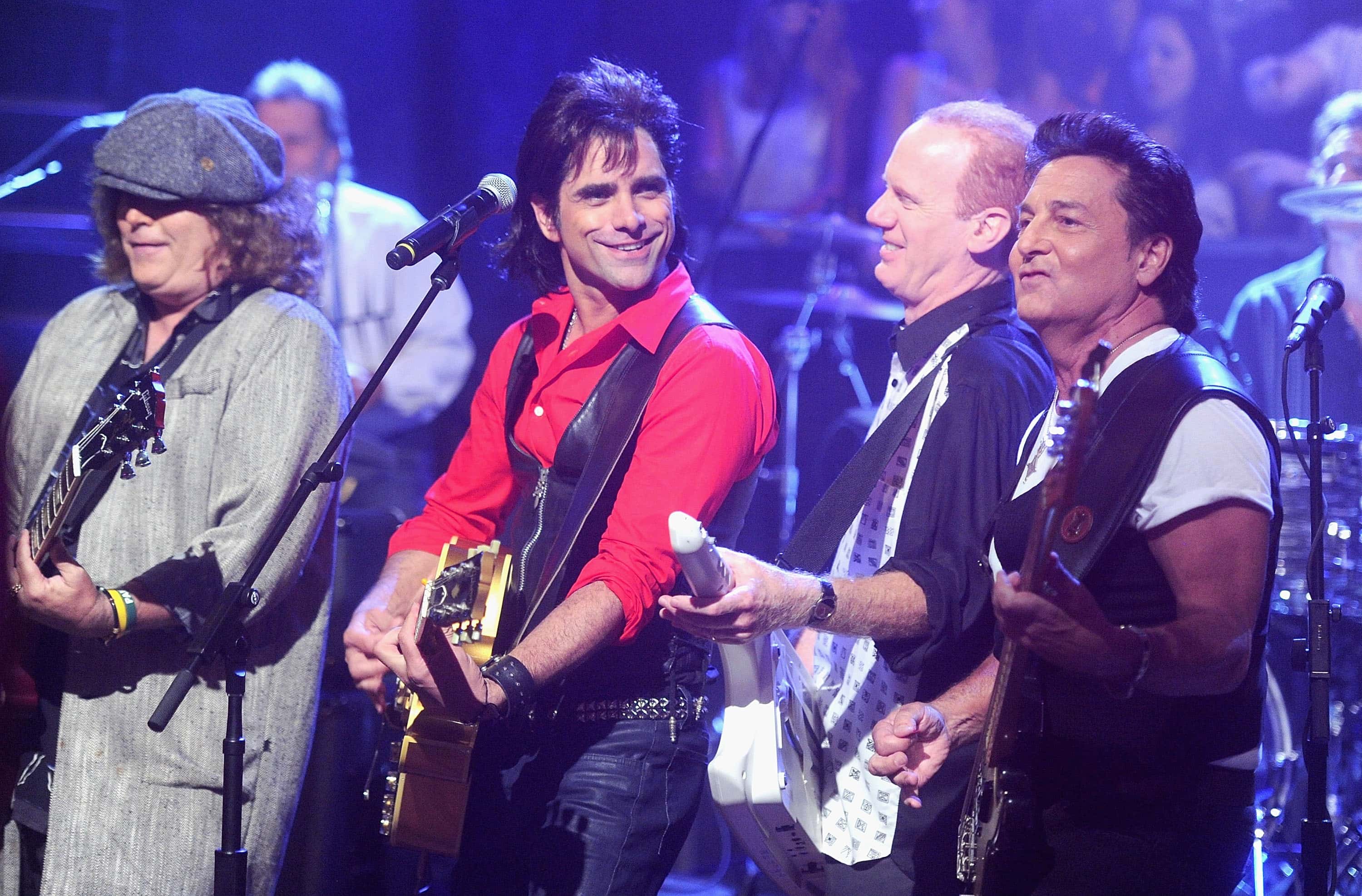 John Stamos of Jesse and the Rippers visits "Late Night With Jimmy Fallon" 