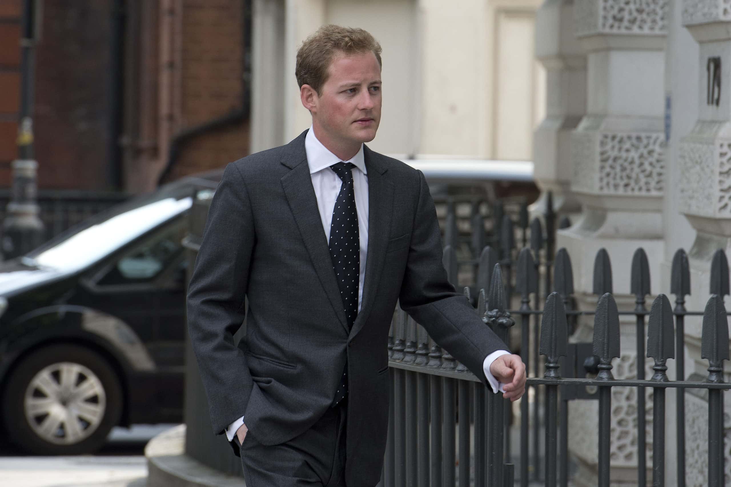 Guy Pelly arrives at Westminster Magistrates Court