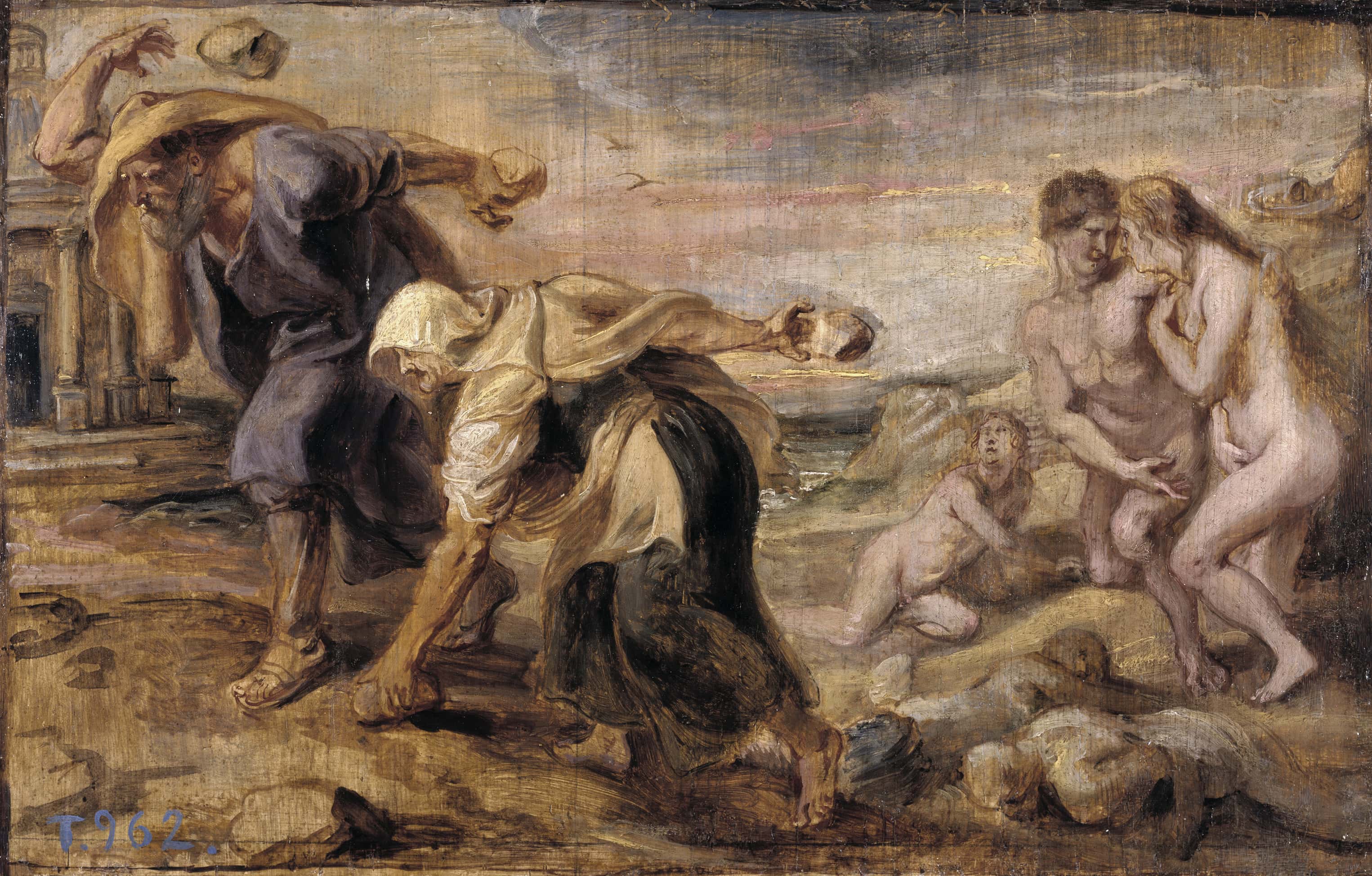 Peter Paul Rubens - Deucalion and Pyrrha