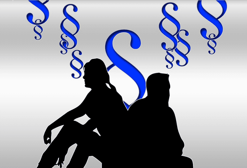 Family Law, Divorce Lawyer, Silhouettes, Personal, Man