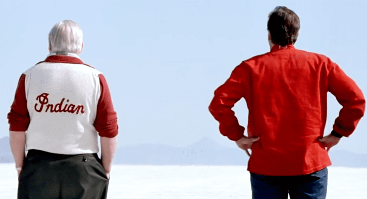 Screenshot from the movie The World's Fastest Indian (2005)