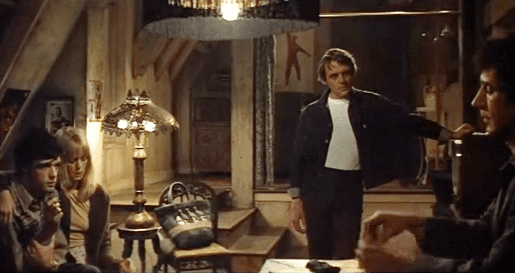 Screenshot from the movie The Girl from Petrovka (1974)
